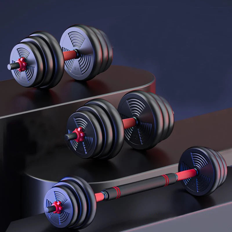 Adjustable Dumbbell-Barbell Set