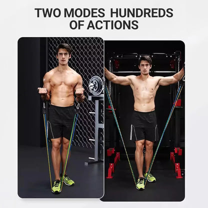 Pull Rope Resistance Bands Set