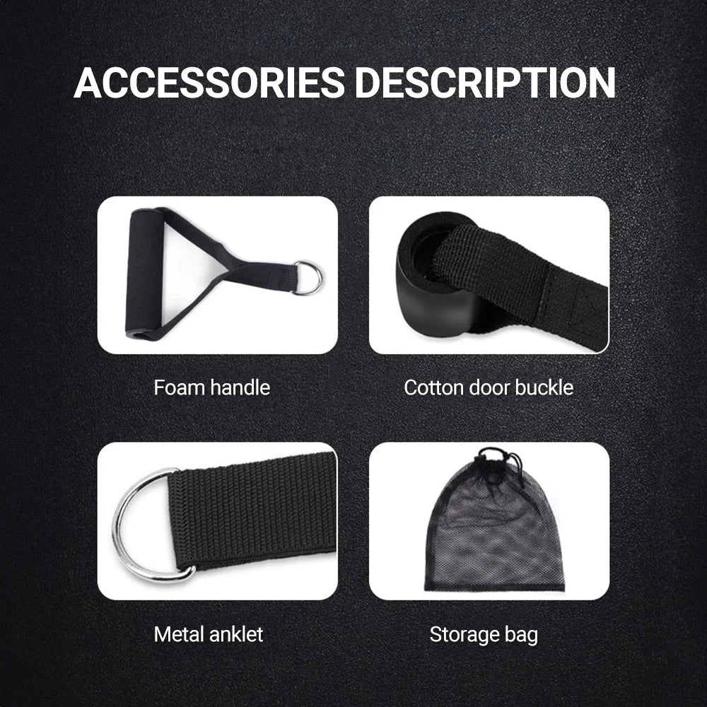 Pull Rope Resistance Bands Set