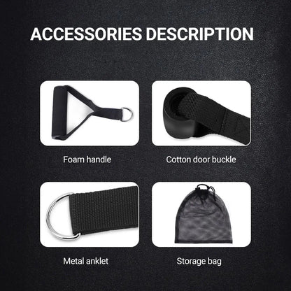 Pull Rope Resistance Bands Set