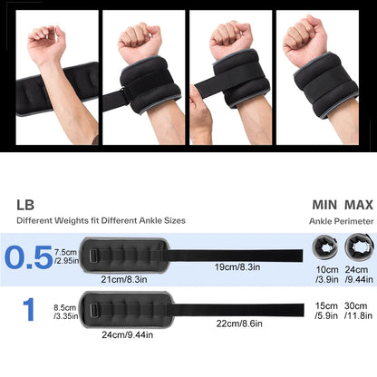 Adjustable Ankle Weights