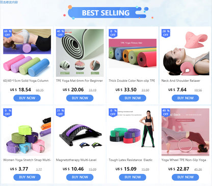 45cm Yoga Foam Roller